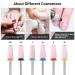 MelodySusie Ceramic Tapered Barrel Nail Drill Bits 3/32'' - Pink Series Bit-S, Extra Coarse XC Tungsten Bits for Manicure Pedicure Gel Polishing - Buy Online on GoSupps.com