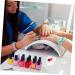 NOLITOY Palette de Maquillage Transparente Acrylique avec Poign e Ergonomique Palette Compartiments R utilisable Plateau de M lange pour Nail Art et Cosm tiques - Buy Online on GoSupps.com