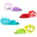 Chiwava 4 Pack Soft Plush Cat Mice Toys - 15 Inch Rattling Interactive Rustling Activity for Cats - Buy Online on GoSupps.com