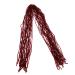 minkissy Dirty Little Braids Head Band Wigs Braided Wig Ponytail Wigs Dreads Extensions Dreadlock Accessories Double Ended Dreadlock Extensions Hair Wig Women Hairpiece Extensions Men Wig 90X8CM Claret