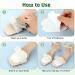 Felt Metatarsal Pads - 9 Pairs Non-Slip Adhesive Foot Cushions for Comfort & Breathability - Large Size Shoe Inserts for Men & Women - Buy Online on GoSupps.com