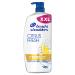 Head & Shoulders Citrus Fresh Anti Dandruff Shampoo For Greasy Hair 1000ml Up to 100% Flake Free Clinically Proven For Any Hair and Scalp Type For Daily use Clean Feeling XXL Citrus Shampoo