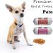 Drool Pet Products Dog Food Pate 1 x Beef Pate 1 x Turkey Pate | Twin pack 2 x 400g | Premium Pate | Dog Pate Tube - Buy Online on GoSupps.com