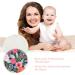 30 Pcs Bamboo Reusable Nursing Pads with Wet Bag - Charming Floral Nipple Covers for Breastfeeding Moms - 6 Colors Vibrant Pattern - Perfect Gift - Buy Online on GoSupps.com