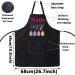 WZMPA Nail Technician Aprons Nail Artist Gifts Eat Sleep Nails Repeat Nail Tech Adjustable Apron For Nail Salons Nails Repeat Apron Medium - Buy Online on GoSupps.com