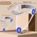 Cervical Spine Protector 360 Rotation Adjustment Neck Massager Folding Design Easy to Carry Cervical Support Prevent Neck Cervical Pain - Buy Online on GoSupps.com