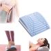 Jaizu Refresh- neck and back extensor back and neck stretcher posture correction naking nacks to relieve pain in the lower back multi-level adjustable spine board Blue