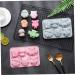 Ciieeo 2 Pcs Baking Cake Mold Candy Gummy Ice Cube Molds 3D Gummies Ice Cube Silicone Molds Cake Baking Mold Mini Cupcakes Crayon Mold Owl Baking Mold Silica Gel Chocolate Cake Machine 19.9x13.8cm Blue - Buy Online on GoSupps.com