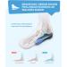 QBK Insoles for Heel Pain Relief - Ideal for Plantar Fasciitis & Flat Foot Support - Comfort for All-Day Standing (Men 9-11/Women 10-12) - International Shipping Available - Buy Online on GoSupps.com