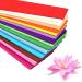 Premium Crepe Paper Party Streamers - 21 Assorted Colors - Large 20 x 3.2Ft per Sheet - Ideal for DIY Flowers, Crafts, Gift Wrapping - Perfect for Birthday, Wedding, and Party Decorations - White - Buy Online on GoSupps.com