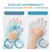 Saviland UV Gloves for Gel Nails - UPF200+ UV Nail Gloves with UV Tape, Finger Gloves for Nail Light Curing and Skin Care - Blue (Gift for Women) - Buy Online on GoSupps.com