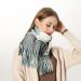 Women's Elegant Triangular Winter Scarf - Stylish Print Button Bib Scarves for All Seasons - Buy Online on GoSupps.com