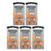 Rayovac Extra Advanced Hearing Aid Batteries Size 13 Orange Tab PR48 Pack of 30 Frustration Packaging 30 Pack 13 AU - Orange Single