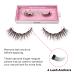 Glamnetic Pixie Magnetic Eyelashes - Brown Short Cat Eye Reusable Natural Look - 1 Pair - Buy Online on GoSupps.com