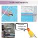 Hamiledyi Parrot Cage Perches Stand - Paw Grinding Stick & Beak Toy for Conures, Cockatiels, Lovebirds - Colorful Cage Accessories - Sand Perch for Budgies - Buy Online on GoSupps.com