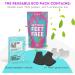 Heel Protectors for Shoes - 2 Pairs Gel Heel Cups & Pads | Silicone Heel Sleeves & Padded Heel Socks - Black & White - Buy Online on GoSupps.com