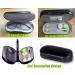 MUDOR 2 in 1 Contact Lens Case & Glasses Travel Kit - Dual Sided with Remover Tool and Tweezers - Black - Buy Online on GoSupps.com