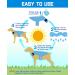 Pecute Dog Cooling Vest XL Blue - Summer Cooling Coat for Dogs, Sun Protection, 5-Layer Evaporation Cooling, Breathable Mesh, Adjustable Straps - Buy Online on GoSupps.com