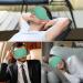 Buy Gritin 100% Light Blocking Sleep Mask - Ergonomic 3D Design Ultra Soft & Comfortable - Perfect for Men & Women - Ideal Eyelash-Friendly Sleeping Glasses in Cyan - Buy Online on GoSupps.com