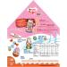 KINDER Advent Calendar with KINDER SURPRISE Pink Edition KINDER Mini Eggs KINDER CHOCOLATE KINDER SCHOKOBONS and Hollow Santa 24 Treats 182g - Buy Online on GoSupps.com