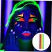 OHPHCALL 10 Pcs Halloween Paint Pen Eyeliner Pen Women Makeup Tool Fluorescence Liner Eye Liner Plastic 12.00X0.80X0.80CMx2pcs Assorted Colorx2pcs - Buy Online on GoSupps.com