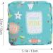 24pcs Portable Tampon Storage Bags - Assorted Colors, Washable, Menstrual Period Organizer for Women, Teen Girls - Zipper Closure, Nursing Function - 13X13X3CM - Buy Online on GoSupps.com