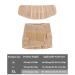 Lumbar Support Belt Breathable Lower Back Brace Lightweight Back Belt Widened Design Bac Support Belt for Men Women Upper and Lower Back Pain Relief Posture Correction Size XL - Buy Online on GoSupps.com