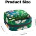 Spring Flowers & Butterflies Napkin Storage Bag - Portable Zipper Bag for Teens & Women | Unique Design Perfect Gift - Buy Online on GoSupps.com
