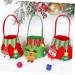 CHILDWEET 4pcs Christmas Candy Bag Xmas Candy Xmas Presents Pouches Xmas Bag Holder Brushed Cloth Snack - Buy Online on GoSupps.com