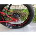 Corki 160mm Bicycle Disc Brake Rotor | Red | 6 Bolts | Road Mountain Bike MTB BMX - Buy Online on GoSupps.com