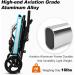Tripaide Foldable Wheelchairs for Adults Lightweight Weight Only 16lbs Transport Travel Wheelchairs for Seniors Compact Portable Wheelchairs Support 220lbs Z20 - Buy Online on GoSupps.com