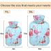 Buy Naanle Flamingos Ballet Dancer Hot Water Bottle 2L - Large Transparent Bottle for Bed | Hand Warmers Pain Relief & Heat Therapy - Buy Online on GoSupps.com