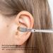 Double Head Metal Ear Spoon | Ergonomic Design | Relieve Itching | for Beauty Salon | Silver - Buy Online on GoSupps.com