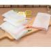 10 PCS Exfoliating Mesh Soap Pouch Bubble Foam Double Layer Net Soap Sack Saver Pouch Drawstring Holder Bags (Color Random)