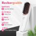 Buy Cordless Hair Straightener Brush - Portable USB-C Rechargeable Mini Ionic Hot Comb for Travel - Lightweight Anti-Scald Styling Brush for Women - Buy Online on GoSupps.com