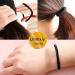 Aigee 120 Pcs Black Hair Ties - Elastic Rubber Bands for Medium to Thick Hair - No Damage Ponytail Holders for Women, Men, and Girls - Ideal for Long Lasting Braids - Buy Online on GoSupps.com