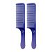 Johnny B Get Faded Anti-Static Heat Resistant Professional Hair Combs 2-Pack Set