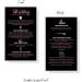 Teeth Whitening Aftercare Cards 50 Pack 2x3.5 inch | Kit Supplies - Black Neon Pink Design - Buy Online on GoSupps.com