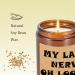 Soy Wax Lavender Scented Candle Gift for Women - Handmade Aromatherapy Candle - 200g, 50 Hours Long Lasting - Perfect Gift for Mum or Friend - Buy Online on GoSupps.com