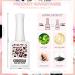 15ML Gel Nail Polish Kit with UV Light - Starter Kit with 24W LED Lamp, Glitter & Nude Colors, Matte Top Coat, Nail Art Rhinestones - DIY French Manicure Set - Buy Online on GoSupps.com