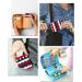 4 PCS American Star Striped Compact Mirrors for Purse and Travel - Buy Online on GoSupps.com