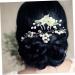 Ipetboom Antique Hair Clasp Girls Hair Clips Floral Hair Clip Hair Claw Clips for Girls Floral Hair Comb Bridal Side Hair Comb Headpiece for Women Hanfu Tiara Hair up Alloy Costume - Buy Online on GoSupps.com