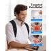 Back Straightener Posture Corrector for Men & Women - Breathable Anti Hunchback Adjustable Support Belt for Back Pain Relief - Buy Online on GoSupps.com