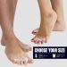 Quapy Toe Separators for Women - Restore Toes to Correct Place - Durable Toe Spacers for Bunions, Hammertoes, Plantar Fasciitis - Medium Size - Buy Online on GoSupps.com