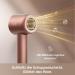 Dream Hair Glory Pink Hair Dryer - Fast Drying 110 000 RPM 70m/s Airflow Negative-Ion Technology Temp & Speed Control - Buy Online on GoSupps.com
