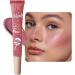 Cheek Tint Blushes Long Wearing Matte Cream for Mature Skin - Long Wearing Hydrating Matte Cheek Cream Blushes Natural Glow Cheeks Lips Make Up Pochy 03 - Buy Online on GoSupps.com