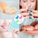 Child-Friendly 4 Surface Box for Braces | Practical Storage with Ventilation Holes - International Shipping - Buy Online on GoSupps.com