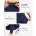 Pinkbomb Men's Zipper Pocket Joggers - Navy Large | Athletic Workout Pants for Running & Golf - Buy Online on GoSupps.com