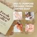 Yeahgoshopping 4.5 Oz Brewed Goat Milk Coffee Soap Handmade | Organic Fresh Soap Bar for Hands Body Face | Men Women Kids | Non GMO | Handmade in USA - Buy Online on GoSupps.com