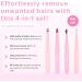 Brushworks 4 Piece Combination Tweezer Set - Pink One Size 52 56 369 - Buy Online on GoSupps.com